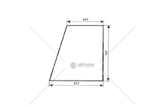 Sklo dveří horní 47187926