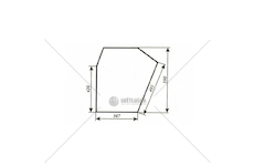 Sklo dveří spodní 69117913