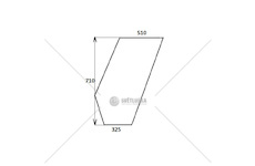 Sklo dveří spodní 80368246