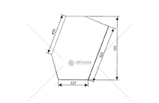 Sklo dveří spodní 83368134