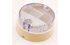 Sklo krycí poziční svítilny bílé