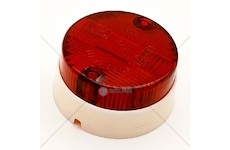 Sklo krycí poziční svítilny červené