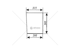 Sklo přední průhled 56117962