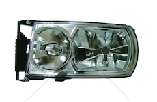 Sklo reflexní SCANIA R  pravé XENON + těsnění TANGDE TD01-52-010RSR