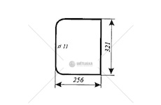 Sklo zadní spodní 70117974