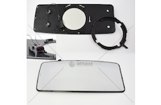 Sklo zrcátka AUTOBUSU COBRA vyhřívané TANGDE TD03-70-001H