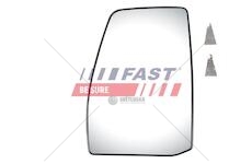 Sklo zrcátka  ford transit custom 12> le. vrchní podgrv. ft88579