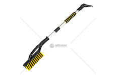 Škrabka s košťátkem FUTURA BASIC TELESKOPICKÁ 87-115 cm