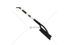 Škrabka s košťátkem teleskopická NICE TOUCH SLIM 90/118 cm