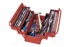 Skříňka nářadí kompletní 470*220*255 rozkládací KING TON 902-065MR