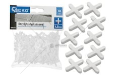 Spárovací křížky 4mm, 100ks GEKO