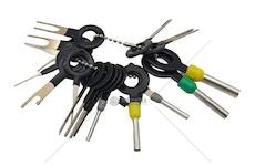 Speciální klíče pro vypichování konektorů, sada 18ks MAR-POL