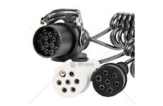 Spirálový kabel TIR 2x 7 PIN 15 PIN typ N/S 5m 24V AMIO-04381