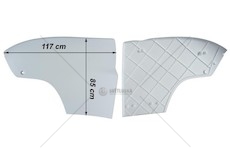 Spoiler střešní SCANIA HIGHLINE levý LAMIRO 889-29EX