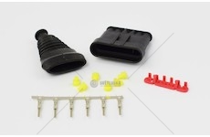 Spojka AMP SUPER SEAL 6 PIN sedlo AMP6-KR/G