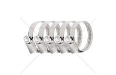 Spona na hadici 5 kusů 25-40mm/9mm W2 AMIO-04586