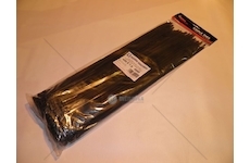 Spona plastická 450*7,6 sada 100ks černá BOSMA 4940