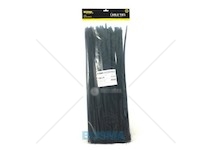 Spona plastická 450*9 sada 100ks černá BOSMA 8504