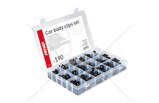 Spony a příchytky na čalounění vozidel 120 ks. AMIO-04736