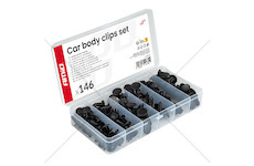 Spony a příchytky na čalounění vozidel 146 ks. AMIO-04735