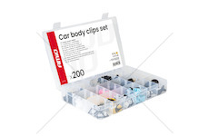 Spony a příchytky na čalounění vozidel 200 ks. AMIO-04739