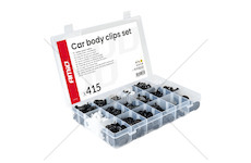 Spony a příchytky na čalounění vozidel 415 ks. AMIO-04738