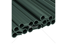 Spony na plotovou pásku Solid 19 cm, 20 ks - BRADAS (Barva: Zelená)