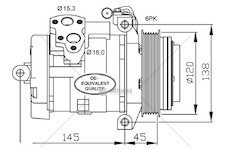 SPREZARKA KLIMATYZACJI MB SPRINTER 906 06- NRF NRF32698