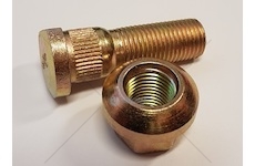 Šroub kolový M14x1,5x47 + matice kola Multicar M25