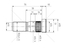 Šroub kolový m22x1,5x70x81 rvi premium  0128153_A