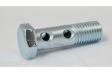 Šroub průtokový M12x1,5 brzd Multicar M25, AVIA - dlouhý