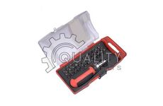 Šroubovák ráčnový s příslušenstvím