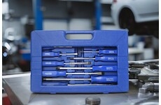 Šroubováky úderové, sada 12ks, magnetické, šestihran MAR-POL