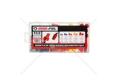 Stáčecí konektory, sada 158 ks – MAR-POL