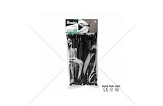 Stahovací pásky na vodiče 2,5x200mm 100 ks UV BLACK