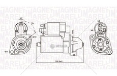 Startér - bmw WMM MQS1412