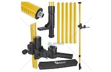 Stativ laseru, teleskopická tyč s prodloužením, až 420 cm - GEKO