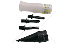 Štípací trn - kužel na dřevo 32mm, 2x adaptér KELTIN