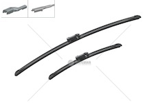 Stírátko stěrače - aerotwin spolier 650/380mm multiclip WBS 3 397 007 466