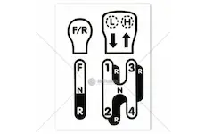 Štítek převodovky (f) | 16.147.143