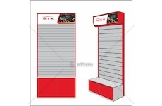 STOJAK NARZEDZIOWY MTX TOOLS PODSWIETL.  MTX-STAND