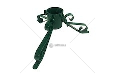 Stojan MagicHome Vianoce Blackbird, na stromček, zelený, kovový