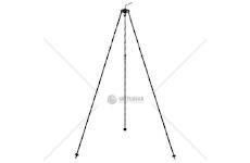 Stojan na kotlík 1200 mm, hák s řetězem PIKNIK-CASTLER