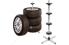 Stojan na pneumatiky, stojan na kola 100kg
