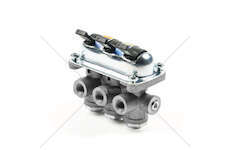 Stopcock, compressed air system DEVIATORE A 3 SEZIONI M12X1.25 BERTOCCO
