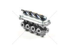 Stopcock, compressed air system DEVIATORE A 4 SEZIONI M12X1.25 BERTOCCO
