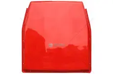 Střecha kabiny 6011 červená+panel (plná, bez poklopu s čalouněním) 5911-7913 | 6211-7977