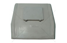 Střecha úplná s poklopem bílá plast Zetor 62117922