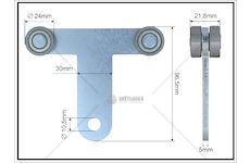 Střešní vozík KRONE  MTX-735002