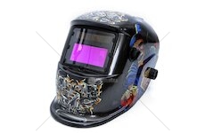 Svářečská kukla samostmívací s potiskem kostlivec MAR-POL